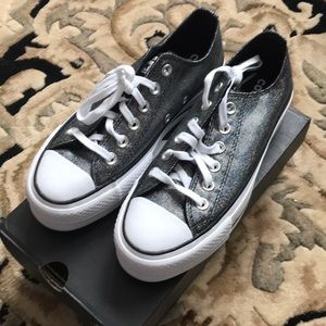 Platform iridescent converse